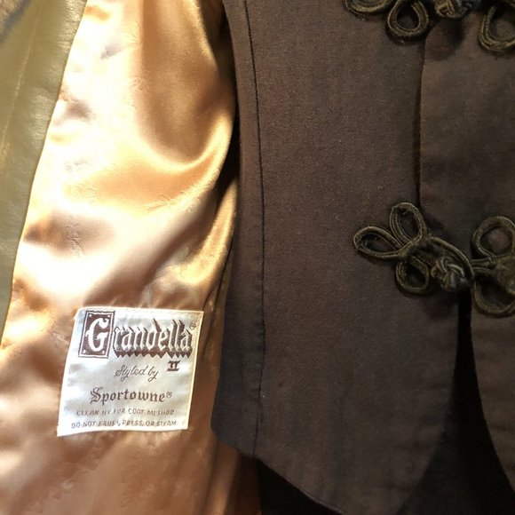 Vintage Blonde Grandella Faux Fur Coat - Picture 8 of 10